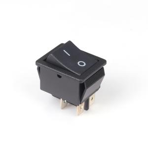 China 12 Volt Illuminated Rocker Switch , Electrical Waterproof Mini Rocker Switch factory