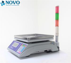 China LCD Display Digital Weighing Scale 4v Battery Operated 30kg Rated Load factory