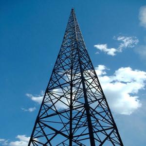 China 3 Leg 60m Radio Microwave Telecom Hdg Steel Antenna Tower on sale