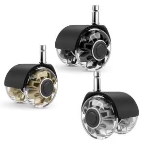 China 2 Inch Ball Bearing Furniture Casters 100 Lbs Weight Capacity factory