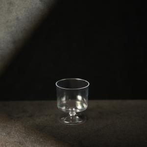 China Round Transparent PS Plastic Cups Plastic Goblet for Cold Beverages factory
