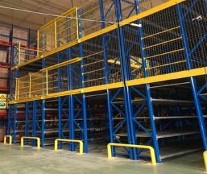 China Compound Structural High Levels Storage warehouse steel platform Rack Mezzanine factory