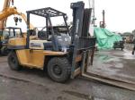 FD50-6 5 Ton Diesel Used Komatsu Forklift 1450mm Width