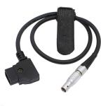4MM OD Follow Focus Cable 2 Pin Lemo Male To D TAP For Bartech Focus Device
