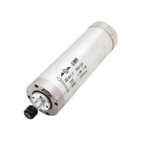 China 400HZ Frequency 1.5kw Water Cooled Spindle Motor for CNC Milling Machine 65mm Diameter factory