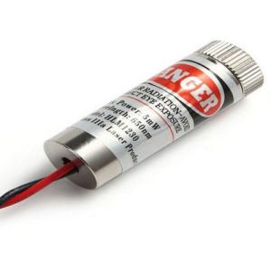 China Focusable Adjustable Head 5mW 650nm Cross Line Laser Module on sale