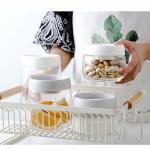 Press Vacuum Storage Box Empty Glass Jars Household Moisture Proof Eco Friendly