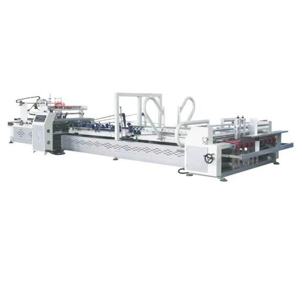 220V Corrugated Cardboard Automatic Folding Gluing Machine for Nail Box