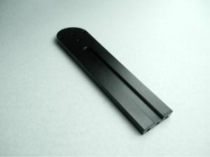 China High speed Machining - Turning Black anodized CNC Aluminum Parts factory