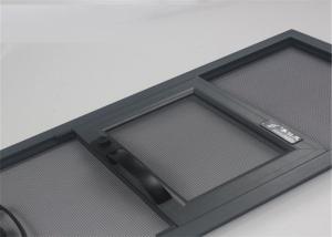 China Plastic Coated Security Window Screens / Anti Theft Mesh High Impact Strength factory