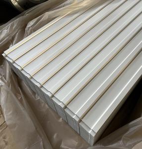 China RAL9002 Trapezoidal Corrugated Sheet Valspar HDP 30 years Warranty Pre-Painted Aluzinc Metal Tiles and Roof Panels factory