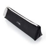 Small 21x6x5cm Portable Cosmetic Bag Light Weight PU Leather
