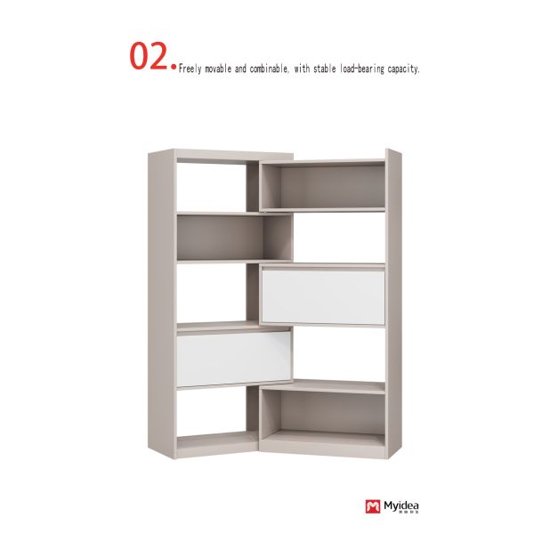 Office and Home Storage Cabinet for Bedroom and School Use Made of Wood Particle Board Metal Plastic