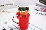 Cartoon Three Dimensional 400ml Christmas Ceramic Mugs