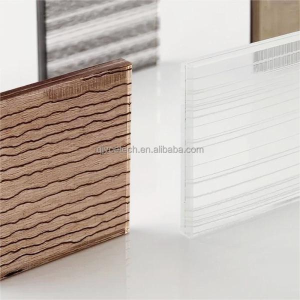 Certificate CCC/ISO9001/CE Artistic Fabric Mesh Laminated Glass for Building