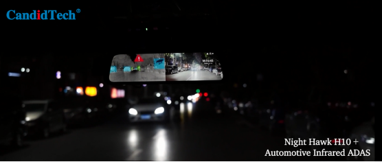 1080P 2MP Automotive Infrared ADAS Collision Avoidence Streaming Rearview Mirror