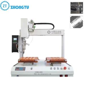 China 4 Axis Automatic Soldering Machine Usb Circuit Board Pcb Spot Welding Feeding Tin Robot Led Lamp Bead Rotary Soldering Machine on sale China 4 Axis Automatic Soldering Machine Usb Circuit Board Pcb Spot Welding Feeding Tin Robot Led Lamp Bead Rotary Soldering Machine on sale