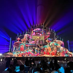China Huge Projection Lamps Building PhotoWall Live 3D Advertising Light factory