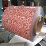 Printed Wood Grain PPGI Steel Coil With Floral Patterns