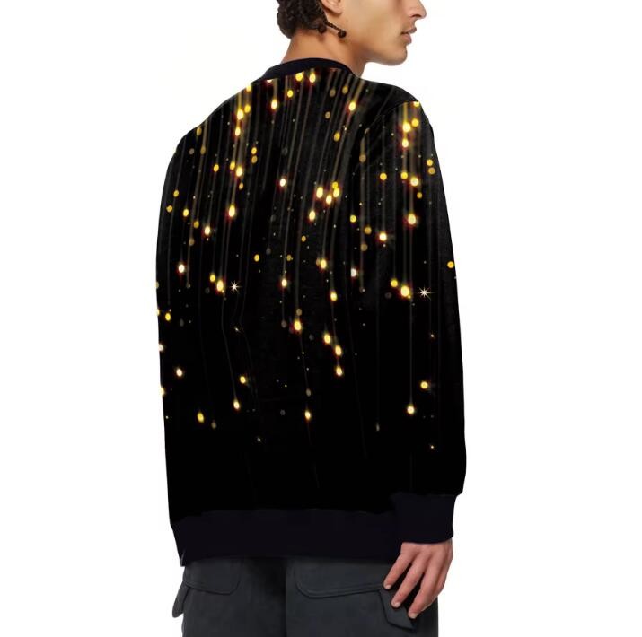 Christmas Custom All Over Print Sublimation Print Sweater Machine Washable