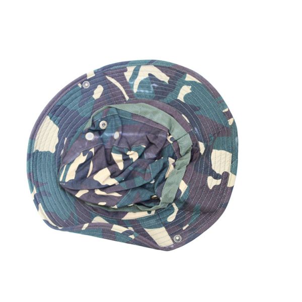 China Men Twill Fabric Bonnie Military Caps With Adjustable Strap Fishing Hats factory