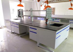 China Epoxy Resin Top Chemistry Lab Bench Furniture Anti High Temperature factory