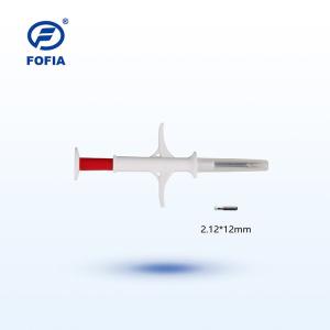 China Long Distance Iso Standard Animal Identification Microchip For PET，PET Id Tags factory