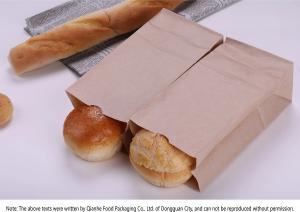 China Flexo Printing 90gsm Fast Food Paper Bags factory