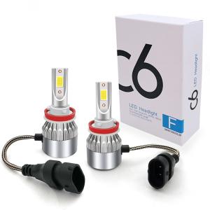 China Auto C6 Led Headlight Bulbs 9005 H7 C6 Led Head Lamp factory