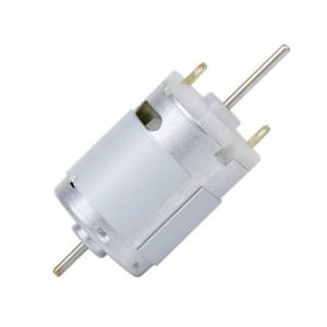 China 27.7mm 4400rpm RS380 12V DC Electric Motors Dual Shaft High Torque Mini Motor factory