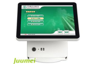China 15 Inch Touchscreen Desktop Simple QMS Ticket Dispenser factory
