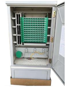 China SMC Material Optical Fiber Distribution Cabinet , 144 Core Fiber Wall Mount Enclosure factory