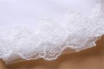 Embroidery Cord lace with Rhinstone Ivory/White Bridal Veil Wedding Accessories