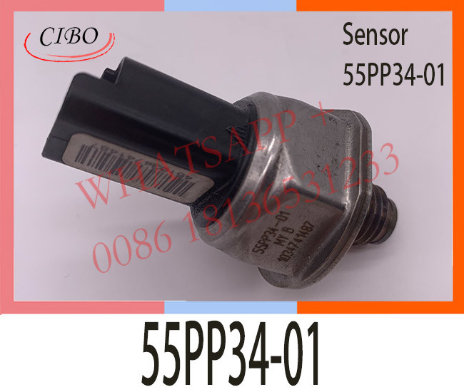 55PP34-01 High quality Fuel Pressure Sensor 9670076780 For Peugeot 206 PLUS 1.4 D 208 1.2 1.4 HDI 1.6 GTI 1.6 HDI