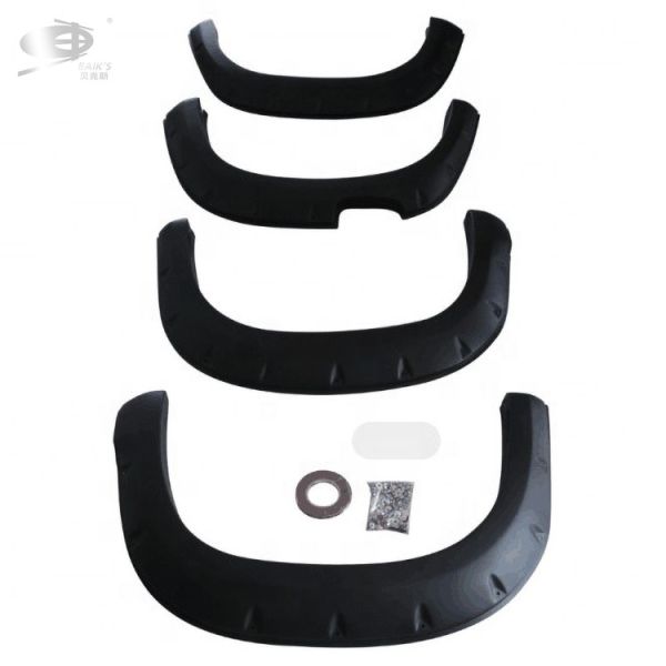 China 2 Inch OEM Fender Flares Matte Black 100% Tested Quality factory