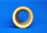 600 Degree High Temperature Felt , Polyester Yellow Felt Roll Tube Sleeve