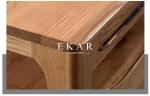 European Style Wooden Coffee Table Square With Drawers Living Room Furniture
