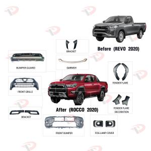China Black TLD 2020 Toyota Hilux Revo 4wd Rocco Body Kit factory