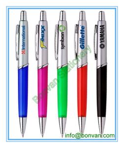 China logo plastic pen, printed plastic ballpoint pen factory
