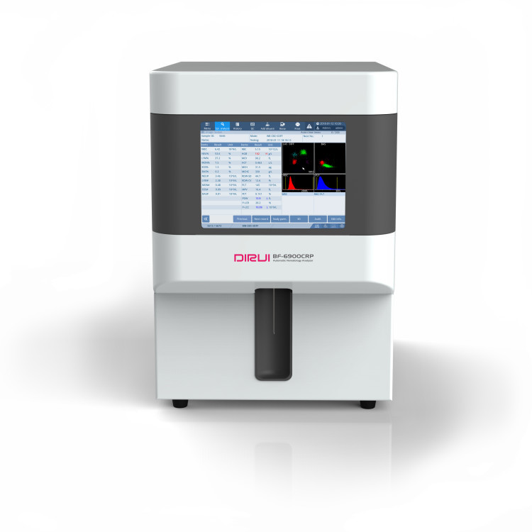 6900CRP Laboratory Medical Equipment Fully Auto Hematology Analyzer ISO13485