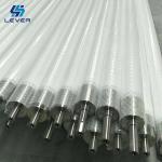 High temperature Fused Silica 99.8% Ceramic Roller For Glass Tempering Furnace