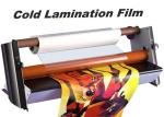Flexible Cross Cold Laminating Film Semi Transparent 0.8mm