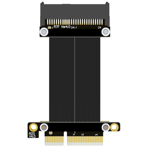 ADT Link 1.4mm PCIe Extension Cable 4.0X4 To U.2 SFF-8639 SSD Extender