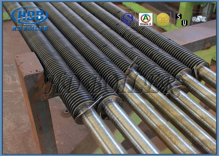 Carbon Fin Tube For Heat Transfer , Boiler Spare Parts With ASME Standard