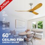 2024 Villa Ceiling Fan 1stshine Luxure Fan with 3 Rotary Vanes and Air Cooling