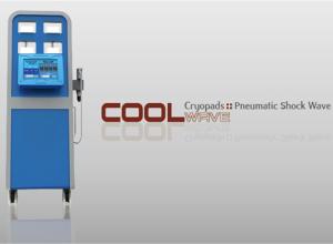 China Blue Cool Shaping Machine , Non Vacuum Cellulite Reduction Machine factory