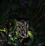 Retro Metal 8.46 Inches 0.5w Outdoor Solar Tabletop Lanterns