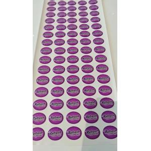 Epoxy Domed Labels Stickers Printing 3D Waterproof Custom Crystal Logo