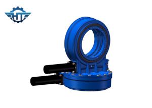 China High Stoque Small Slew Drive Geared Slewing Ring For Dual Axis Heliostat And Parabolic factory
