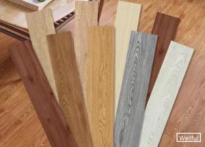 China Wooden Embossing UV Coating Vinyl Plank Flooring Waterproof 1.8mm Thickness factory
